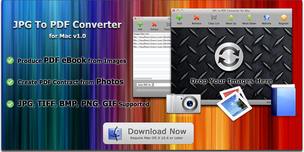 JPG To PDF Converter for Mac Download